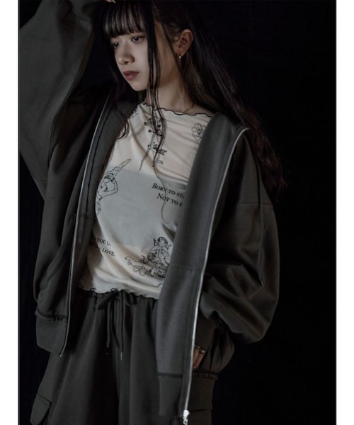 ルセラフィム MURUA ルーズ フーディー パーカー スウェット Amazon.co.jp: ルセラフィム MURUA ルーズ フーディー パーカー