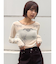 Sarah×MURUAタトゥーライクシアートップス