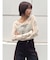 Sarah×MURUAタトゥーライクシアートップス