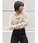 Sarah×MURUAタトゥーライクシアートップス