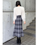スリットマーメイドスカート