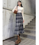 スリットマーメイドスカート