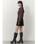 シャツレイヤードハーフジップスウェット