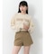 フェイクスウェードショートパンツ