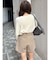 フェイクスウェードショートパンツ