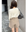 フェイクスウェードショートパンツ