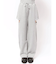 サイドカットストレートスウェットパンツ