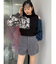 シャギーショートパンツ【セット販売対象】