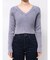 ブリーチVネッククロップドニット