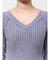 ブリーチVネッククロップドニット