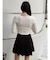 ダブルプリーツミニスカート【セット販売対象】