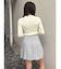 ダブルプリーツミニスカート【セット販売対象】