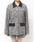 ツイードミドルジャケット