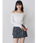 フロントZIPアウトポケットミニスカート
