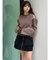 フロントZIPアウトポケットミニスカート
