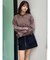 フロントZIPアウトポケットミニスカート