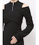 カシュクールZIPニットワンピース