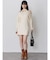 アシメショルダーミニワンピース