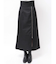 ジップスリットAラインスカート