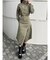 ウォッシュスタンドネックショートブルゾン
