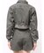 ウォッシュスタンドネックショートブルゾン
