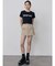 パターンロゴパッチTシャツ