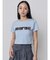 パターンロゴパッチTシャツ
