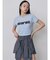 パターンロゴパッチTシャツ
