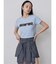 パターンロゴパッチTシャツ