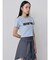パターンロゴパッチTシャツ
