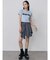 パターンロゴパッチTシャツ
