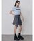 パターンロゴパッチTシャツ