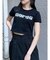 パターンロゴパッチTシャツ