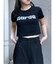 パターンロゴパッチTシャツ