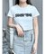 パターンロゴパッチTシャツ