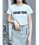 パターンロゴパッチTシャツ