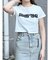パターンロゴパッチTシャツ