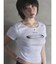 【Opening Project】W Squareneck Cropped Symbol T Shirt
