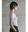 【Opening Project】W Squareneck Cropped Symbol T Shirt