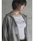 【Opening Project】W Squareneck Cropped Symbol T Shirt