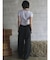 【Opening Project】W Squareneck Cropped Symbol T Shirt