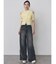 ショルダーカットZIPハーフニット