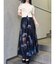 ショルダーカットZIPハーフニット