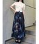 ショルダーカットZIPハーフニット