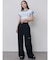 シャドウクロップドTシャツ