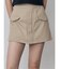フロントZIPドッキングスカートパンツ