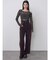 カラーモールデニムパンツ【セットアップ着用可】