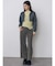 クロップドウォッシュブルゾン