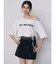 ワンショルロゴワイドTシャツ