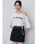 ワンショルロゴワイドTシャツ